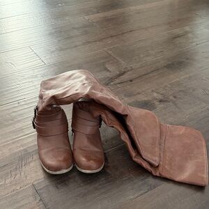 Brown Over the Knee Boots